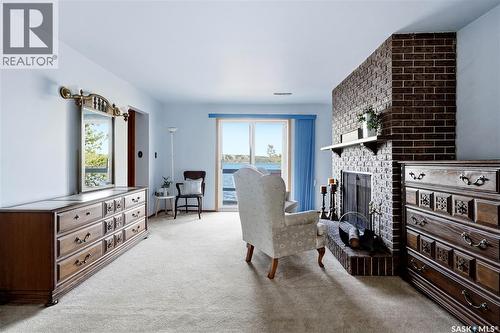 179 B-Say-Tah Road, B-Say-Tah, SK - Indoor With Fireplace