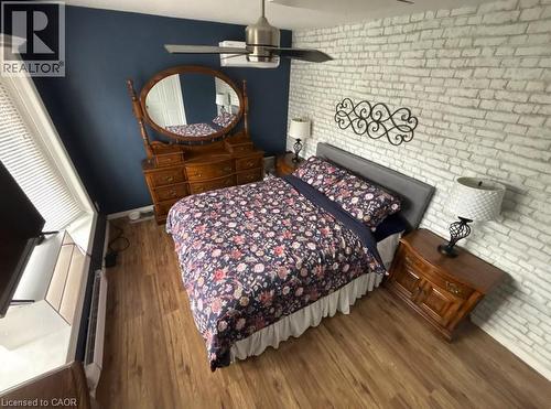 Spacious Primary Bedroom with Bay Window - 112 Indian Road, Asphodel-Norwood Twp, ON - Indoor Photo Showing Bedroom
