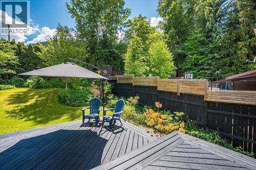 1001 Gilker Street, Nelson, BC - Outdoor With Deck Patio Veranda