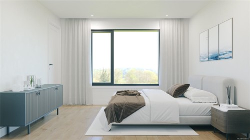 #1-3080 Oakdowne Rd, Oak Bay, BC - Indoor Photo Showing Bedroom