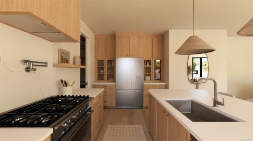 #1-3080 Oakdowne Rd, Oak Bay, BC - Indoor Photo Showing Kitchen