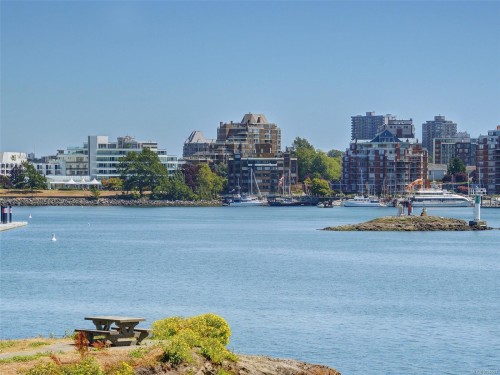 #501-327 Maitland St, Victoria, BC - Outdoor With Body Of Water With View