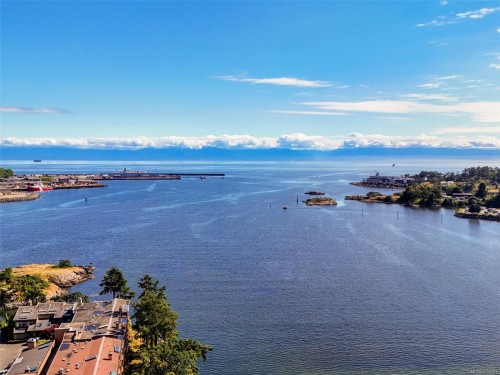 #501-327 Maitland St, Victoria, BC - Outdoor With Body Of Water With View