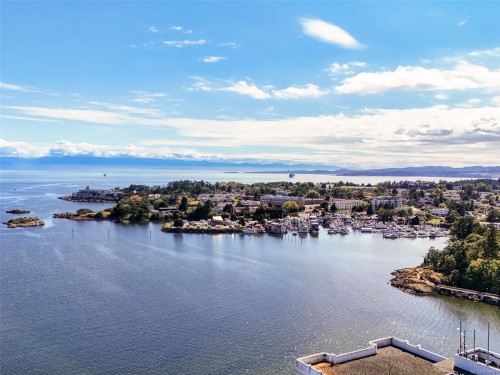 #501-327 Maitland St, Victoria, BC - Outdoor With Body Of Water With View