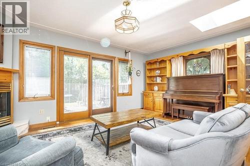 73 Barclay Street, Hamilton, ON - Indoor Photo Showing Living Room With Fireplace