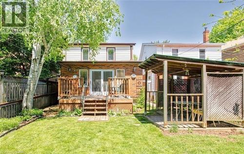 73 Barclay Street, Hamilton, ON - Outdoor With Deck Patio Veranda