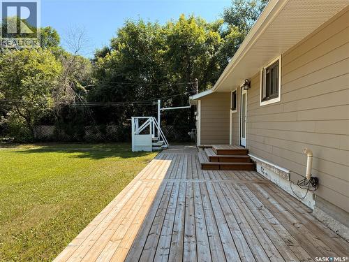 211 Pangman Street, Outlook, SK - Outdoor With Deck Patio Veranda With Exterior