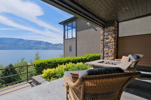 1-5235 Buchanan Road, Peachland, BC - Outdoor With Body Of Water With Deck Patio Veranda With Exterior