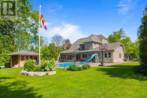 2411 Thorn Lodge Drive, Mississauga, ON - Outdoor With In Ground Pool With Backyard