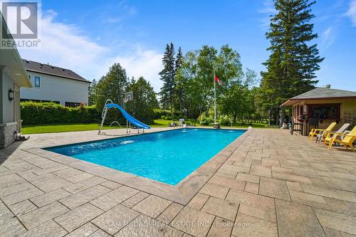 2411 Thorn Lodge Drive, Mississauga, ON - Outdoor With In Ground Pool With Backyard