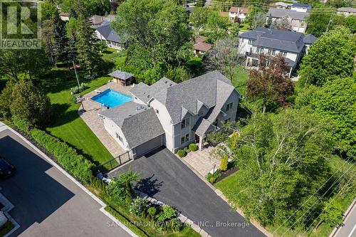 2411 Thorn Lodge Drive, Mississauga, ON - Outdoor With In Ground Pool With View