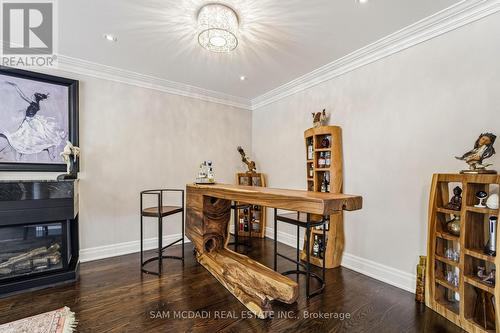 2411 Thorn Lodge Drive, Mississauga, ON - Indoor Photo Showing Other Room With Fireplace