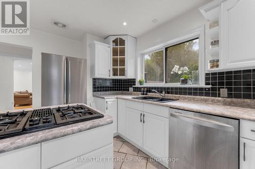 8 Glenbarr Road, St. Catharines, ON - Indoor Photo Showing Kitchen With Double Sink