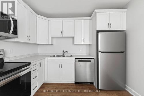 Unit #15C - 600 Second Street E, Cornwall, ON - Indoor Photo Showing Kitchen With Stainless Steel Kitchen With Double Sink