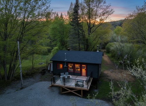 Front of Structure - 721 Route Du Lac-Rond S., Montcalm, QC - Outdoor With Deck Patio Veranda
