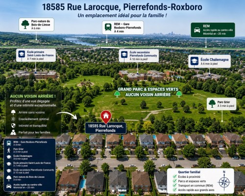 À proximité - 18585 Rue Larocque, Montréal (Pierrefonds-Roxboro), QC - Other