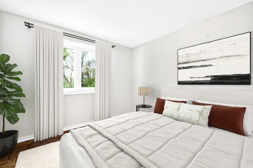 Chambre à coucher - 18585 Rue Larocque, Montréal (Pierrefonds-Roxboro), QC - Indoor Photo Showing Bedroom