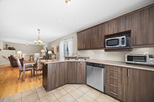 Cuisine - 23 Rue Des Vieux-Moulins, Gatineau (Aylmer), QC - Indoor Photo Showing Kitchen With Double Sink