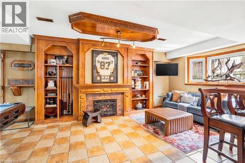 149 Miller Drive, Ancaster, ON - Indoor With Fireplace