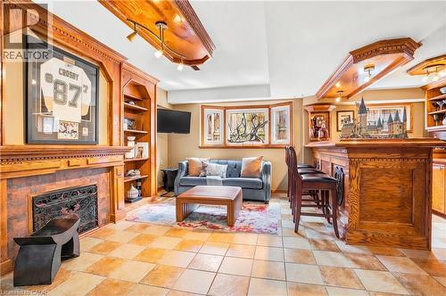 149 Miller Drive, Ancaster, ON - Indoor With Fireplace