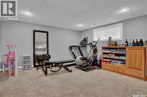 121 Everton Crescent, Moose Jaw, SK - Indoor Photo Showing Gym Room