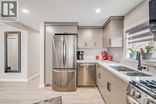 20 Bonita Avenue, Windsor, ON - Indoor Photo Showing Kitchen With Double Sink