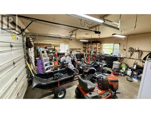 7364 Watch Lake Road, Lone Butte, BC - Indoor Photo Showing Garage
