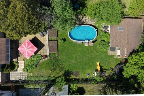 Photo aérienne - 35 Av. Victoria, Pointe-Claire, QC - Outdoor With Above Ground Pool