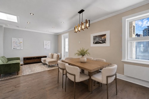 Living Room - 300-1572 Av. Summerhill, Montréal (Ville-Marie), QC - Indoor Photo Showing Dining Room