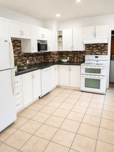 Kitchen - 223 Rue Turgeon, Montréal (Le Sud-Ouest), QC - Indoor Photo Showing Kitchen With Double Sink
