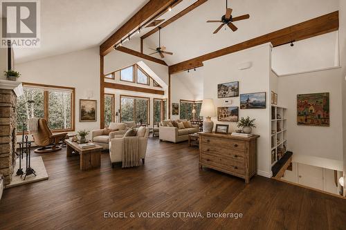 Virtually staged with hardwood (estimate on file) - 4637 Northwoods Drive, Ottawa, ON - Indoor