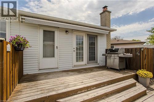 3125 Michael Crescent, Burlington, ON - Outdoor With Deck Patio Veranda With Exterior