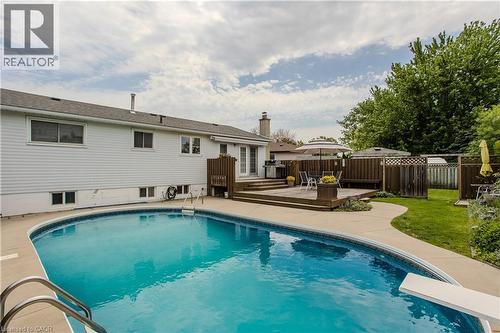 3125 Michael Crescent, Burlington, ON - Outdoor With In Ground Pool