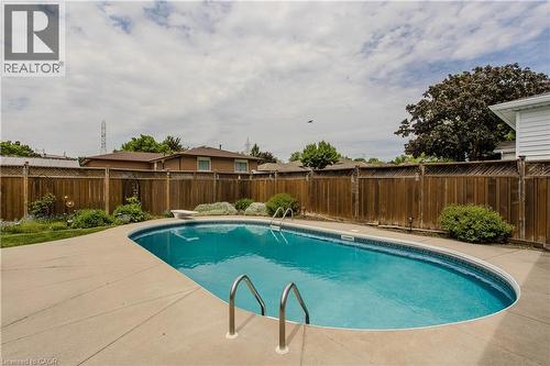 3125 Michael Crescent, Burlington, ON - Outdoor With In Ground Pool With Backyard