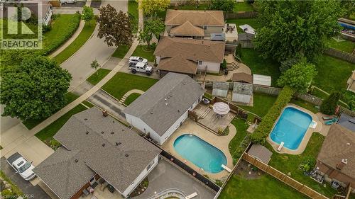 3125 Michael Crescent, Burlington, ON - Outdoor With In Ground Pool With View