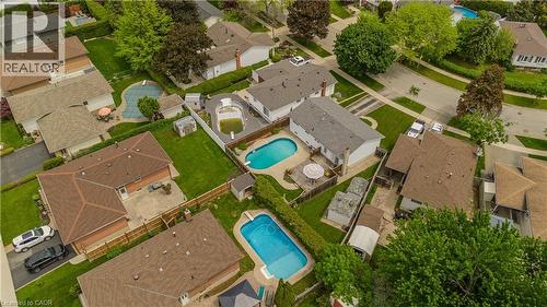 3125 Michael Crescent, Burlington, ON - Outdoor With In Ground Pool With View