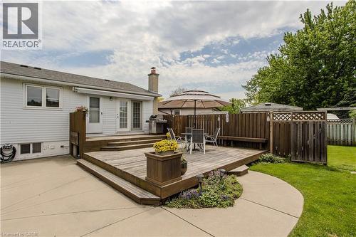 3125 Michael Crescent, Burlington, ON - Outdoor With Deck Patio Veranda