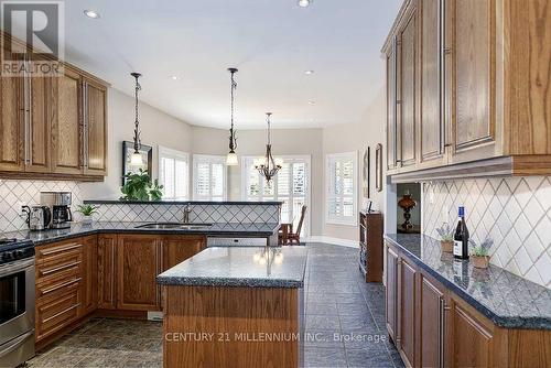 8 Castlewood Court, Caledon, ON - Indoor Photo Showing Kitchen With Upgraded Kitchen