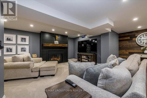 92 Golden Meadow Road, Barrie, ON - Indoor With Fireplace