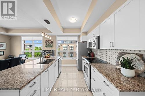 301 - 298 Glenroy Gilbert Drive, Ottawa, ON - Indoor Photo Showing Kitchen With Double Sink