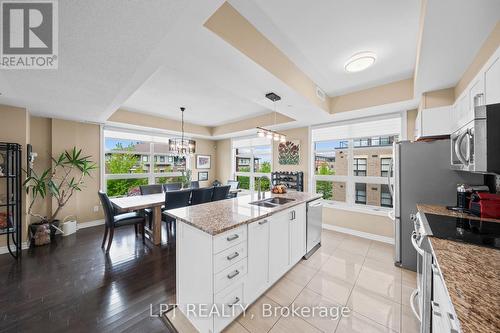 301 - 298 Glenroy Gilbert Drive, Ottawa, ON - Indoor Photo Showing Kitchen With Double Sink