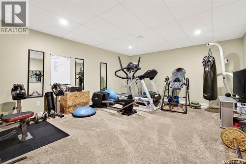 66 Everton Crescent, Moose Jaw, SK - Indoor Photo Showing Gym Room