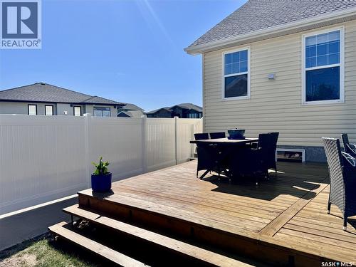 66 Everton Crescent, Moose Jaw, SK - Outdoor With Deck Patio Veranda With Exterior