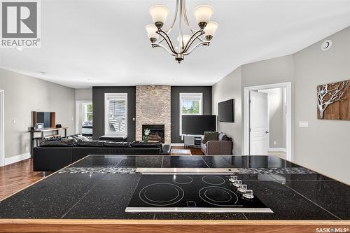66 Everton Crescent, Moose Jaw, SK - Indoor With Fireplace
