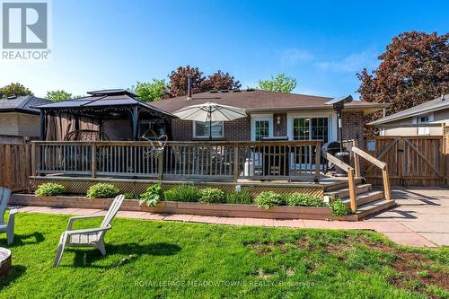 26 Moultrey Crescent, Halton Hills, ON - Outdoor With Deck Patio Veranda