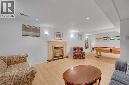 6366 Miller'S Grove, Mississauga, ON - Indoor Photo Showing Living Room With Fireplace