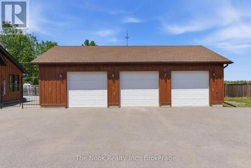 True triple car garage. - 1205 Zion Road, Kawartha Lakes (Mariposa), ON - Outdoor With Exterior