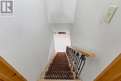 Stairway to the finished basement. - 
