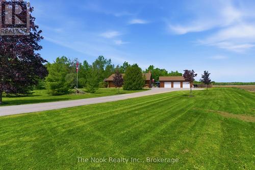 Set back from the road. - 1205 Zion Road, Kawartha Lakes (Mariposa), ON - Outdoor With Exterior