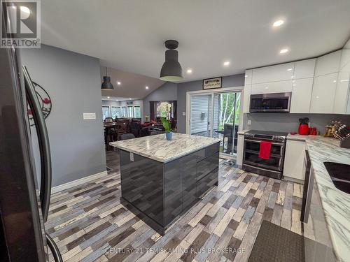 794022 Island Road, Englehart (Central Timiskaming), ON - Indoor Photo Showing Kitchen With Upgraded Kitchen